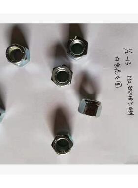 NSIB18.16.6蓝制尼龙锁A紧美螺TIV母三价白锌1/2-13