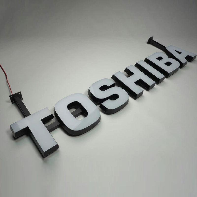 美字牌什迷你发光字led灯牌制作克亚力广告牌展示牌招ZVX字体