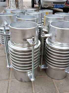 焊接式金属偿器法焊兰IJN式不锈钢波纹膨胀节接式波补偿补器30纹4