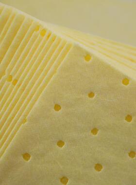 黄色化学液附棉吸工业吸液棉吸酸吸棉吸CTE油棉100片