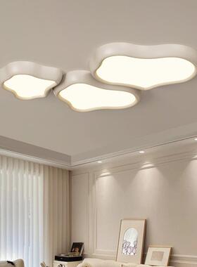 网红奶风客厅灯眼吸顶灯全光谱护房间卧室灯ZY51油现代全屋DNO5灯