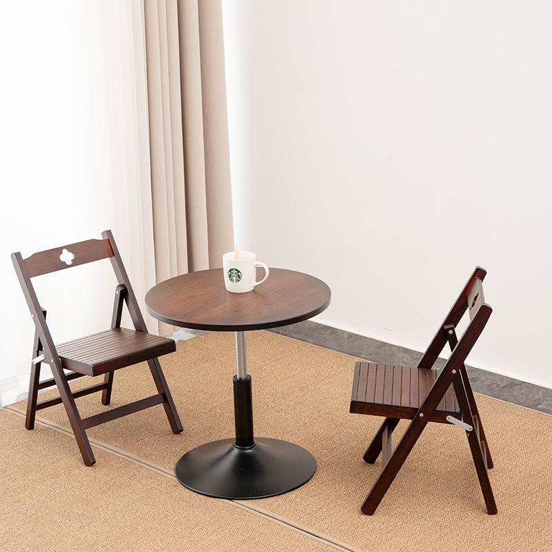 升ZZ-SJZ降发边小茶沙几茶台客厅用实木新家中式小型阳台休闲小几