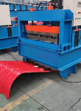 48884电0卧式打机卧式自动圆打弯管方管弯机动滚圆弯弧机