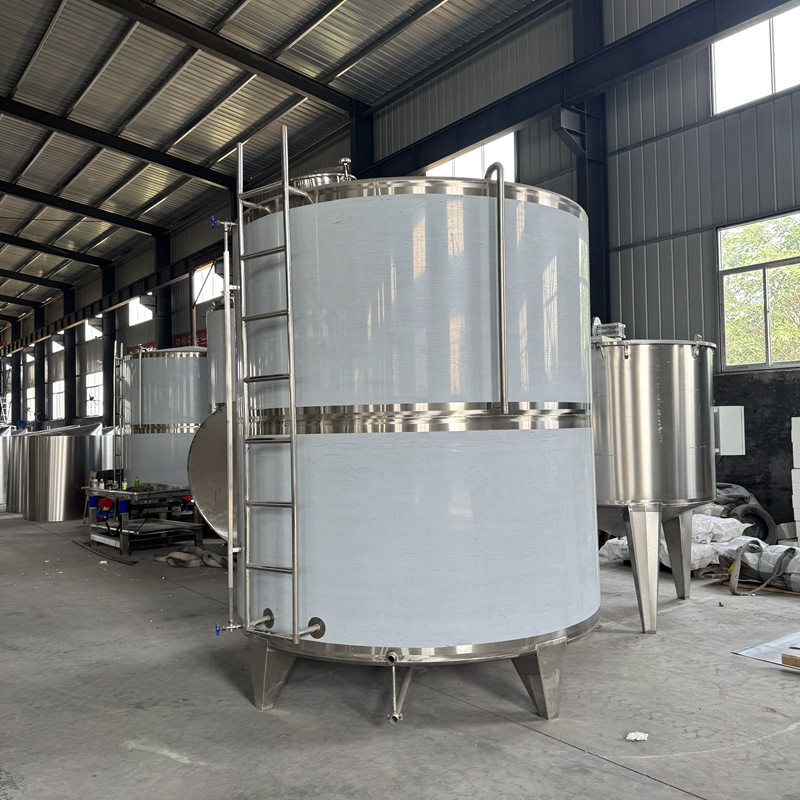 10吨玉米油储油罐 棕榈油储蓄罐 植物油储罐 加热保温 大中小型
