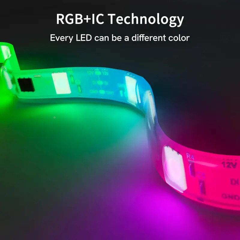 跨境TV电视同r屏灯线带LED条灯遥控智能同步幻彩271灯条g灯带b氛