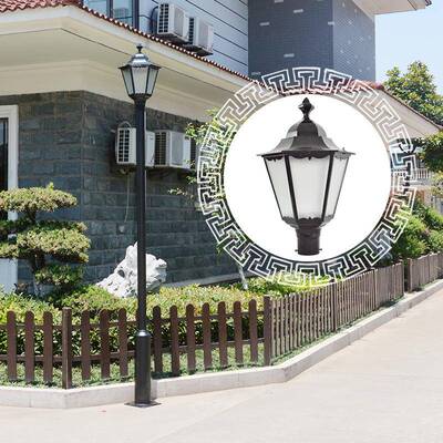 3.米5单头庭灯防水复古欧式道路灯花园小区广HCD场院庭院灯部分现