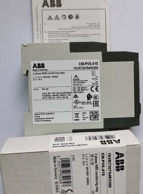 ABB监视继电器QEIC1M-PVS原.4S1SVR73装0794R3300CM-PVS.41P保护