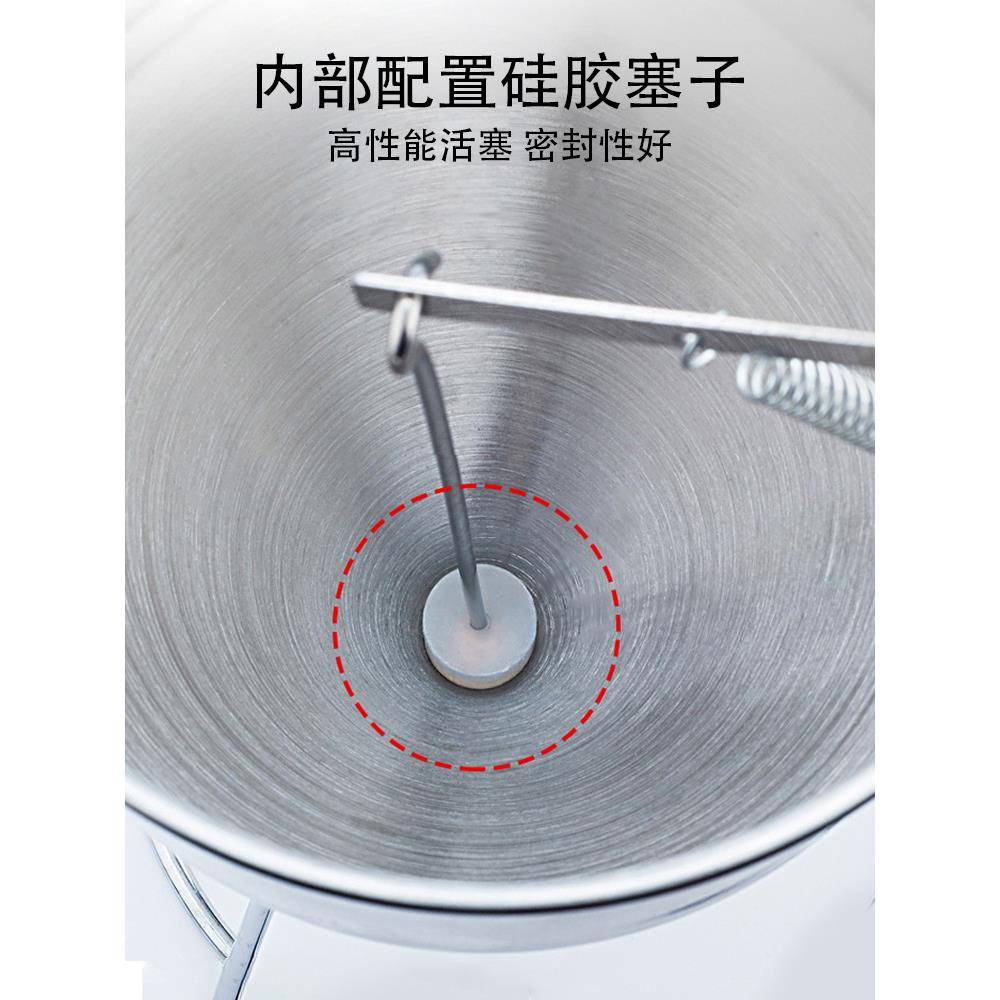 烘焙蛋糕手持式倒料壶模具挤面糊蛋挞分配工具烘培分离器分液凌之