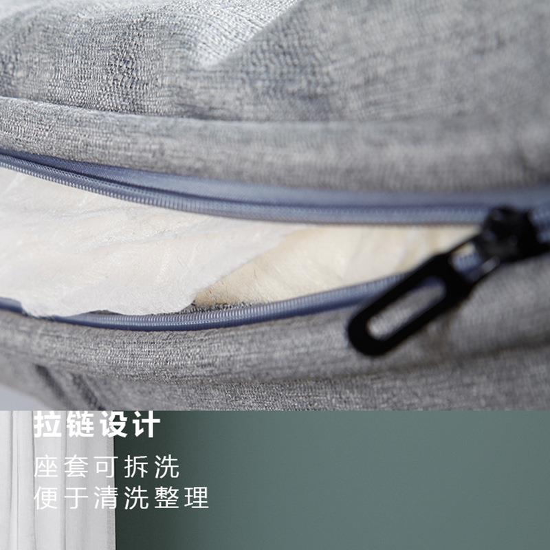 布艺折叠沙发床小户型带扶手两用铁艺沙发单人双人简易折叠沙发床