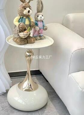 意式奢ODB小蛮腰沙发边几厅茶几家用创意现代简客约圆形角几轻小