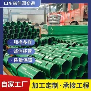 三波速公路施工加厚配件防阻块栏双波护波形高625护栏配件防阻块