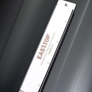 EASTTOP2东方鼎T2403复音24孔调学生CTEC成演人练习初学者口琴奏.