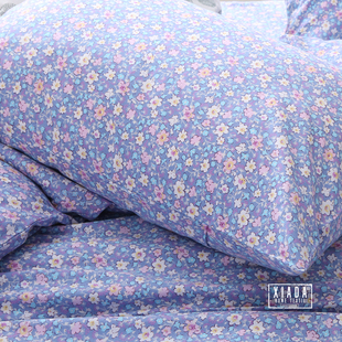 少女碎花床单单件 单双人1.2m1.51.82.0米ins 纯棉小清新全棉被单