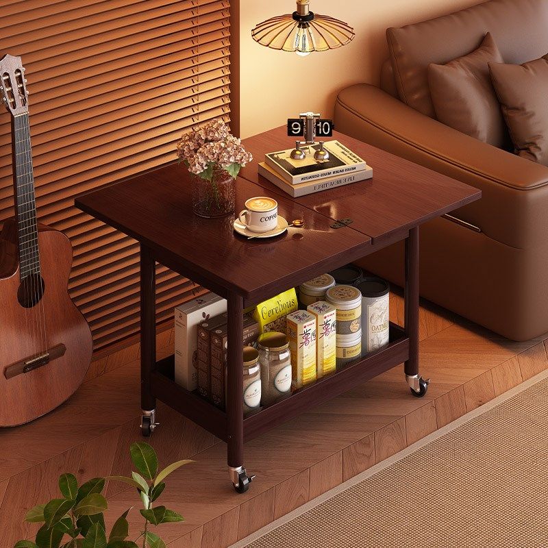 沙发边柜侧柜可移动实木边几茶几客厅边桌小桌子多功能床边置物架