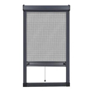 定制304不锈钢网防老鼠纱窗自装 上下拉伸缩推拉内外平开窗 卷筒式