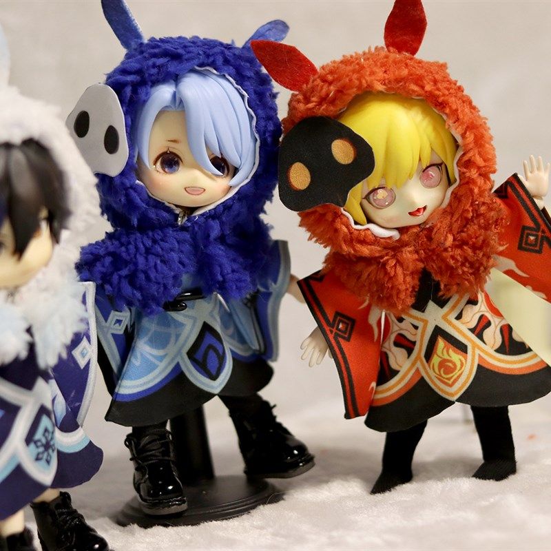 以成的店深渊法师娃衣材料包非成品ob11手作原神可爱袍子披风,模玩/动漫/周边/娃圈三坑/桌游,OB娃衣,淘宝优惠券,粉丝福利购,淘宝优惠卷