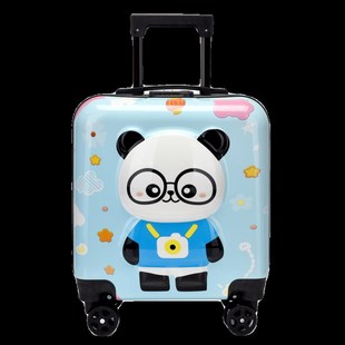 登机 卡通儿童拉杆箱18寸万向轮静音学生F行李箱大容量可爱动物款