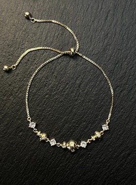 AvoStudio复古手链金珀星芒