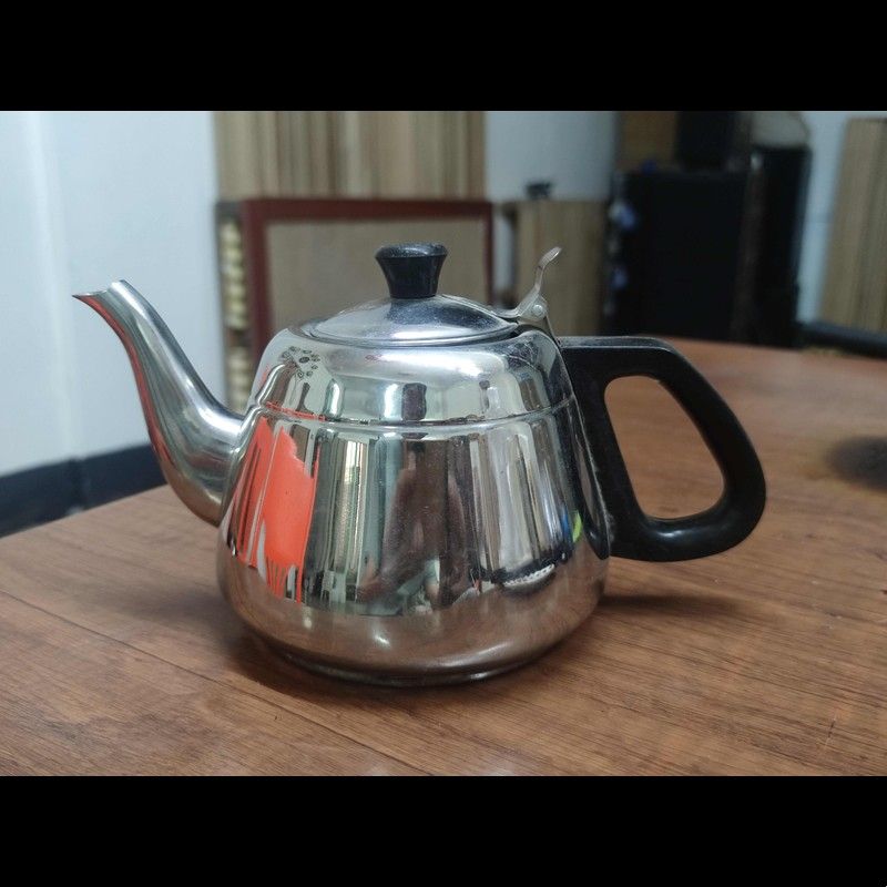 不锈钢烧水壶随手泡功夫小茶壶电磁炉茶壶茶艺泡茶具煮水连盖家用
