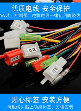 锂电控制器48V36伏350w13A250w安离池自行电动车折叠代驾改装滑板