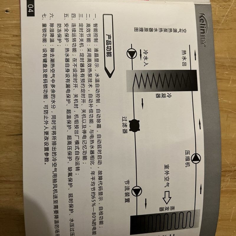 现货速发科霖家用空气能热泵热水器维修故障代码议价