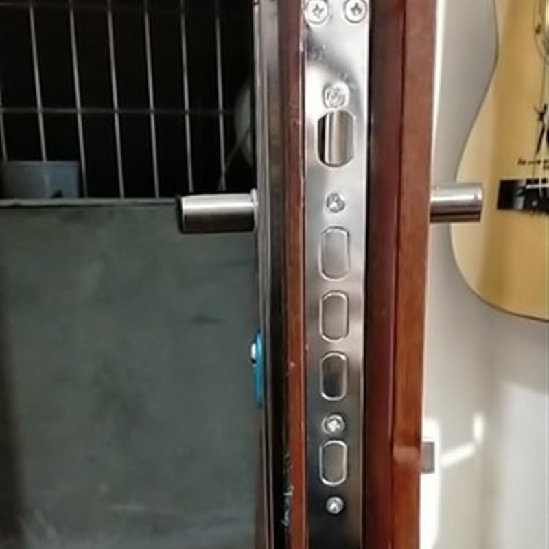 速发锁套装锁具家用把手通用型铁门天地锁大门锁木门锁室内门锁