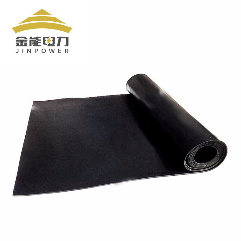 现货速发新品厂促金能电力绝缘垫绝r缘塑胶垫15mm黑色高压绝缘胶