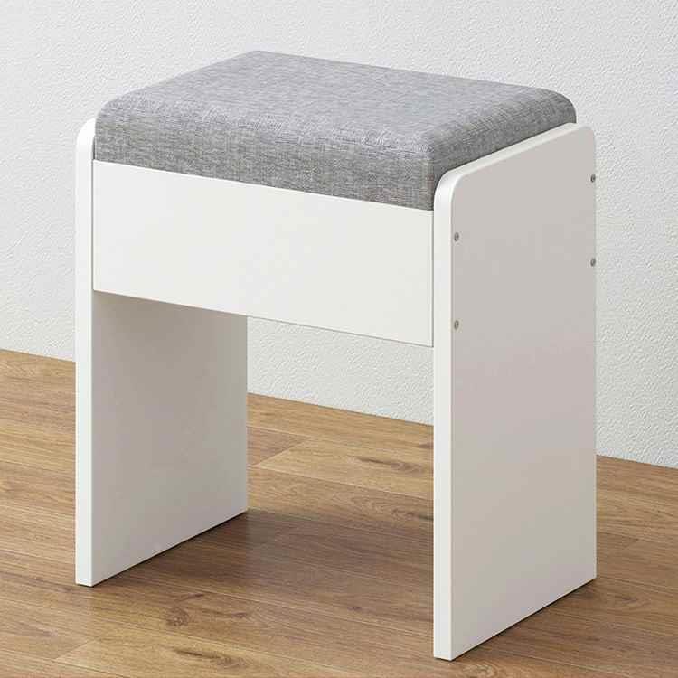 现代简约网红小凳子家用卧室加高可爱女生梳妆台时尚皮艺化妆新品