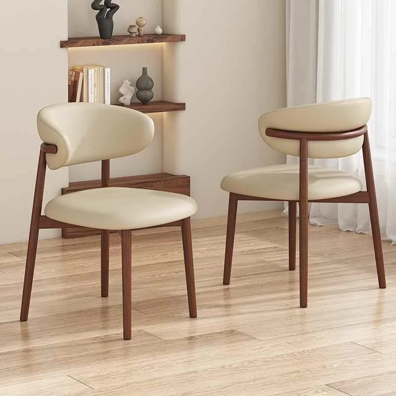 北欧餐椅家用现代简约网红书桌椅子靠背意式设计师咖啡厅酒店新品