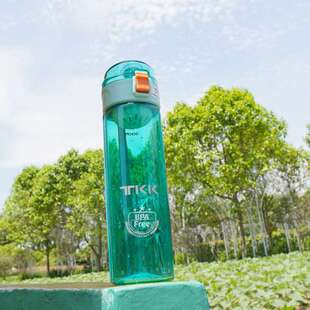 TKK大容量塑料创意运动水杯tritan便携弹盖夏季户外运动杯子