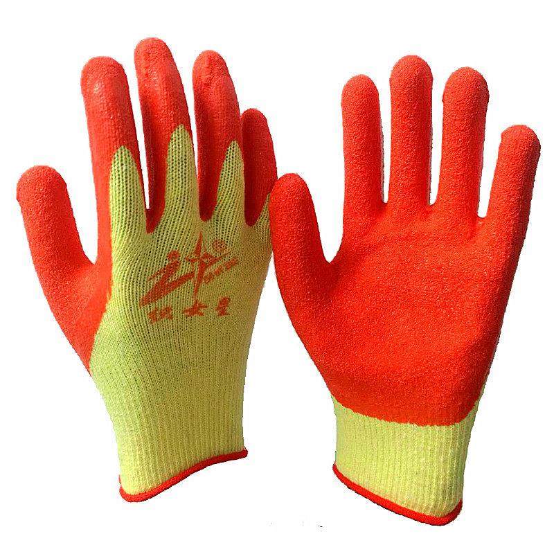 正品织女星劳保手套牛郎星耐磨加厚橡胶皮塑胶片干活抬搬玻璃专用,居家日用,防护手套,淘宝优惠券,粉丝福利购,淘宝优惠卷
