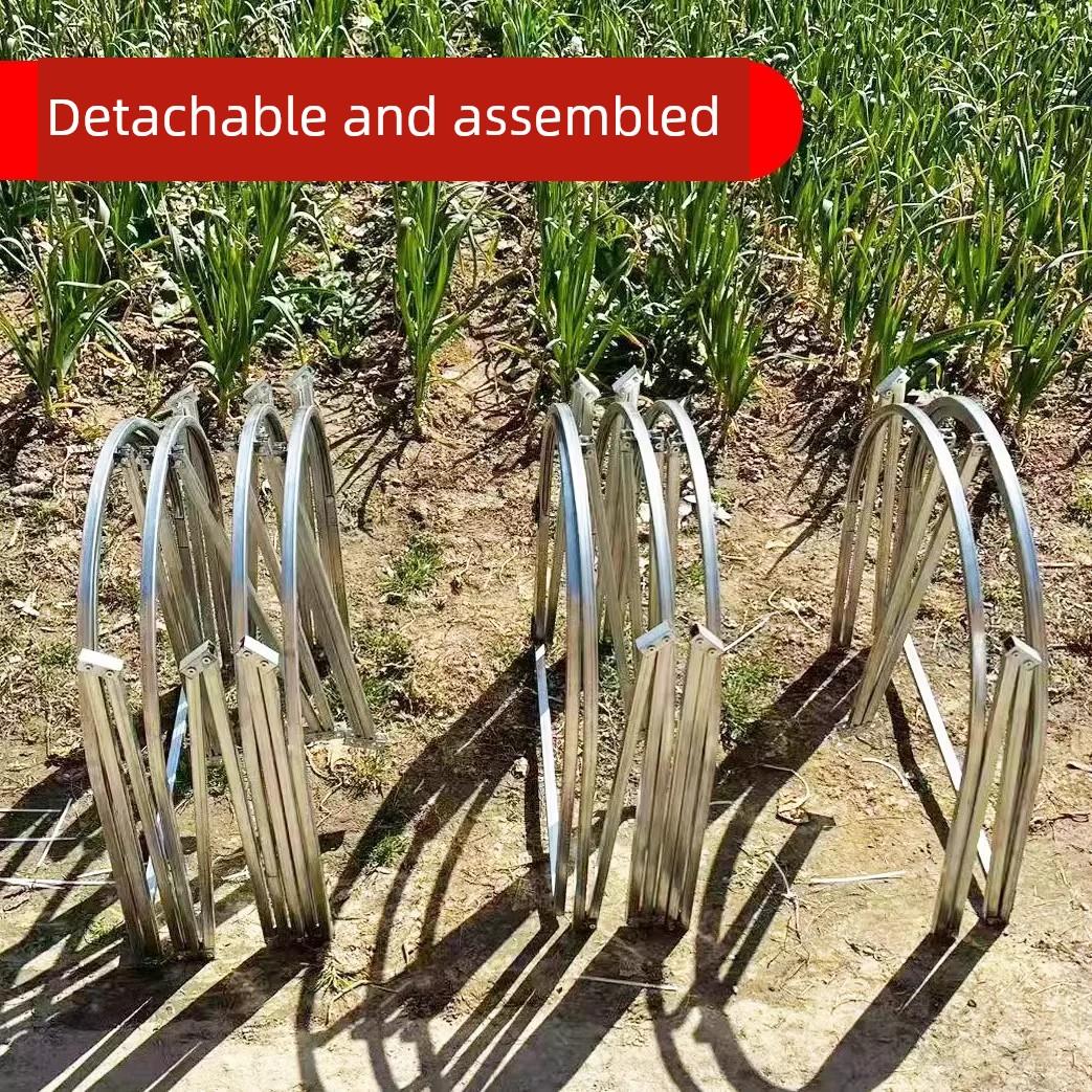 多功能折叠款户外养鸡隧道跑笼移动跑道笼散棚鸭鹅散养鸡跑道鸡笼