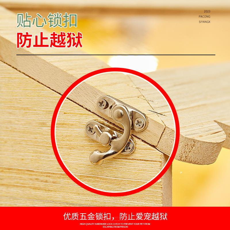 仓鼠饲养箱笼子专用房子金丝熊用品套装齐全豪华超大别墅小屋鼠笼