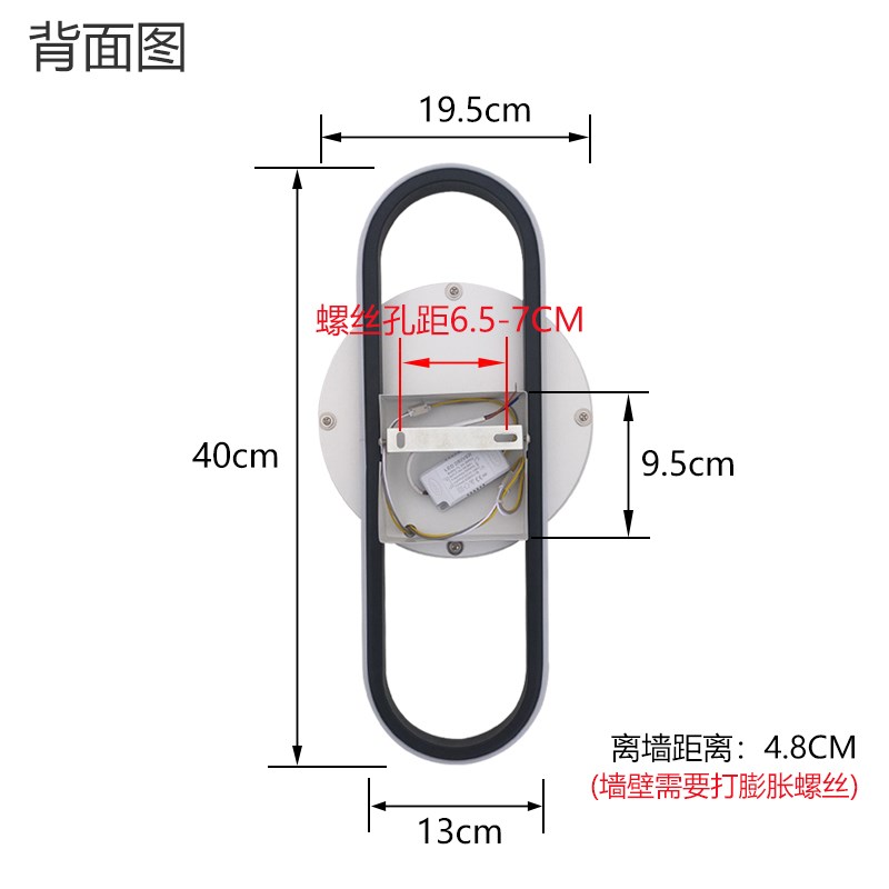壁灯卧室新款床头灯客厅背景墙壁画灯新中式楼梯走廊过道装饰画灯