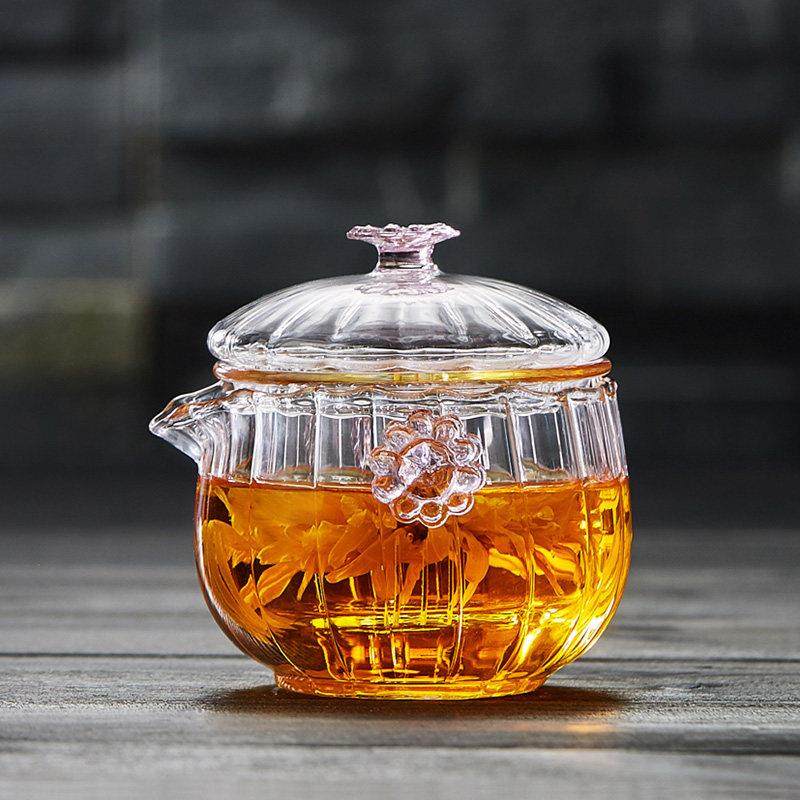 绿昌明玻璃茶壶小号过滤耐高温双耳泡茶器快客杯迷你功夫红茶茶具,餐饮具,茶壶,淘宝优惠券,粉丝福利购,淘宝优惠卷