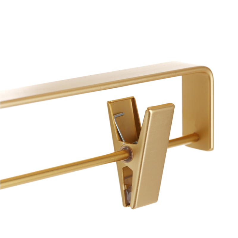 不止收纳衣柜裤架防滑裤夹家用成人带夹子衣架多功能衣架衣撑裙架