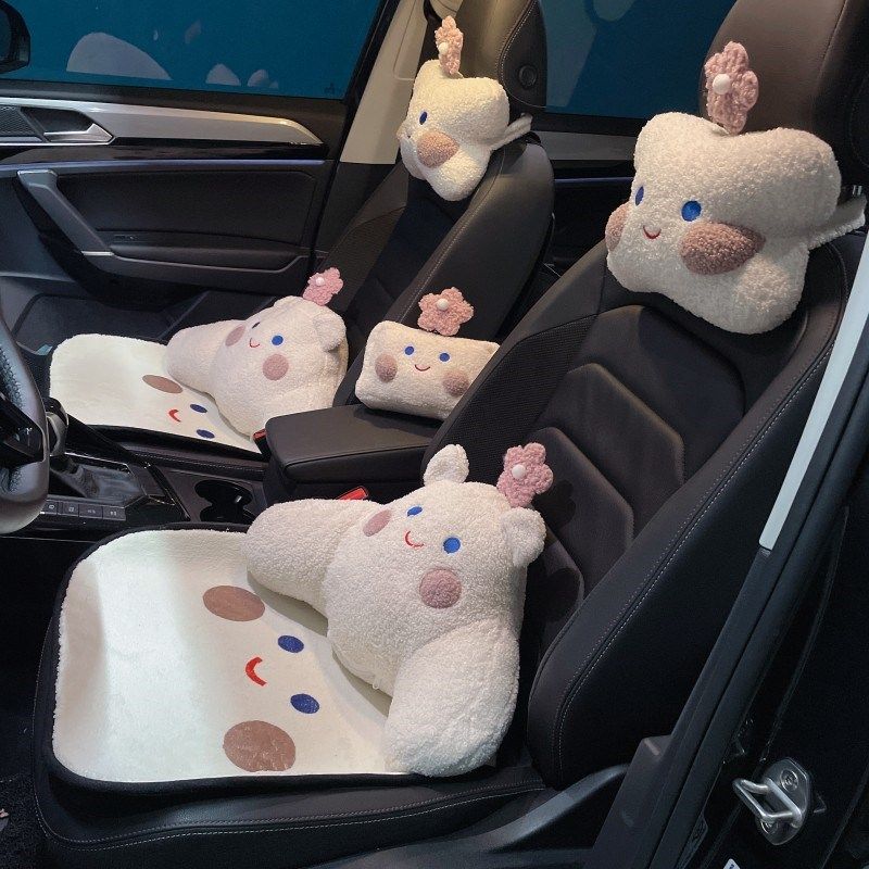 网红女神汽车坐垫可爱小花座椅靠背单片车垫子冬季保暖ins座套腰,汽车用品/电子/清洗/改装,通用座套/座垫,淘宝优惠券,粉丝福利购,淘宝优惠卷