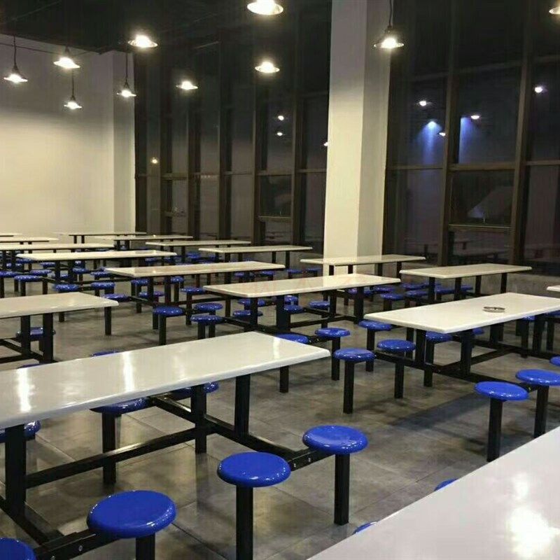 员工江苏省新款不锈钢现代组合8人6人4位分体食堂快餐桌椅子金属,住宅家具,玻璃餐桌,淘宝优惠券,粉丝福利购,淘宝优惠卷