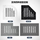 下沉式 卫生间岩板淋浴板淋浴房防滑石地板石底座大理石拉槽脚踏板