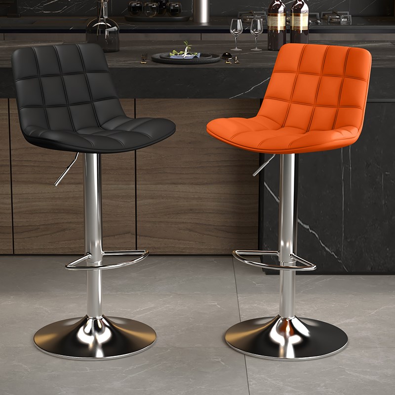 吧台椅升降椅子酒吧桌椅前台凳子家用岛台高吧凳收银台高脚凳商用