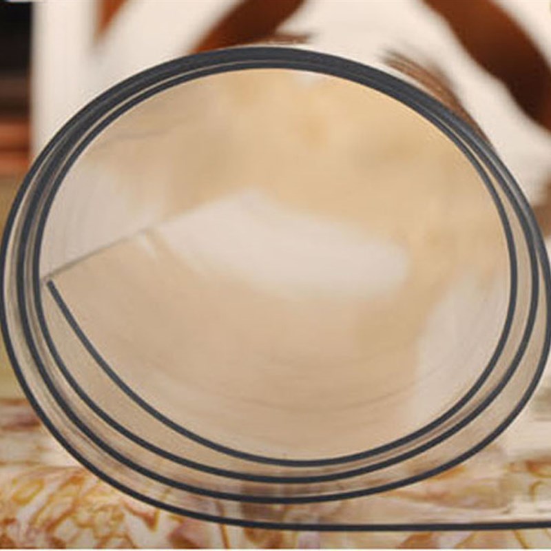 定制pvc防水桌垫水晶板台布透明磨砂垫子塑料软质玻璃电视柜桌布