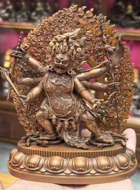 马头明王/马头金刚/旦真/旦增/马头明王金刚橛/15cm藏传佛像摆件