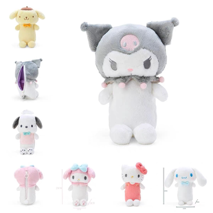 美乐蒂库洛米可爱公仔玩偶毛绒笔袋中小文具大容量创意礼物收纳袋