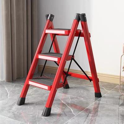 家用梯子折叠多功能伸缩加厚室内人字梯四步五步步梯楼梯小型便携