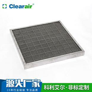 不锈钢油雾收集器滤网CNC加工中心油烟净化器可清洗滤网
