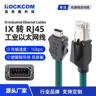 德国HARTING以太网线A型IX转RJ45/IXIndustrialHRS线缆高速传输