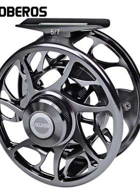 全金属PROBEROS渔轮调节泄力渔线轮中通矶竿筏轮前打轮飞钓轮