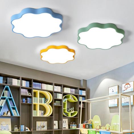 卡通灯儿童花朵吸顶灯幼儿园超薄早教托班卧室灯走廊创意简约灯具