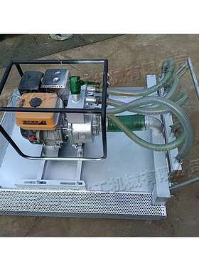 Lotus root digging machine 船式自走挖藕机 小型浮筒式挖藕机