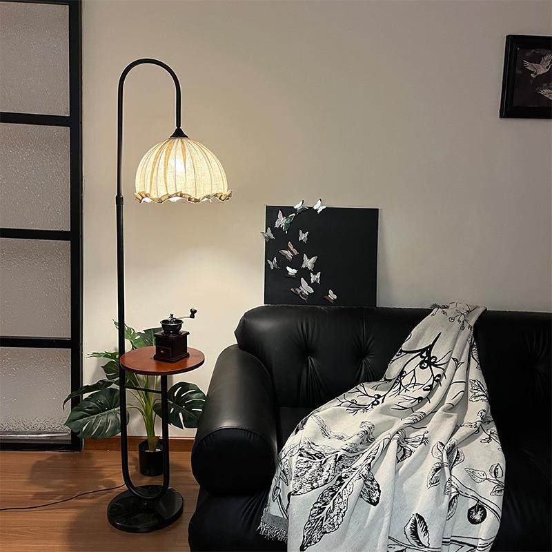 落地灯客厅沙发边几卧室床头轻奢高级感北欧置物装饰摆件茶几台灯